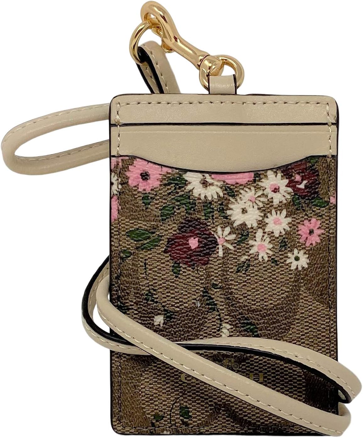 COACH ネックストラップ マルチ カード ケース ID ランヤード パス